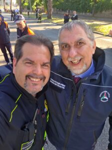 (Alessandro Achille con il Capo Dipartimento Prefetto Fabio Ciciliano)